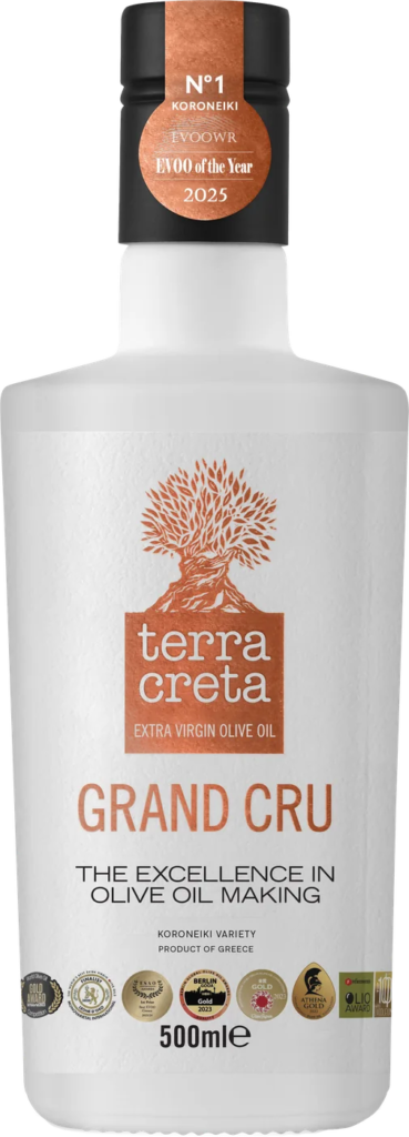 Huile d’olive vierge extra Grand Cru — Face
