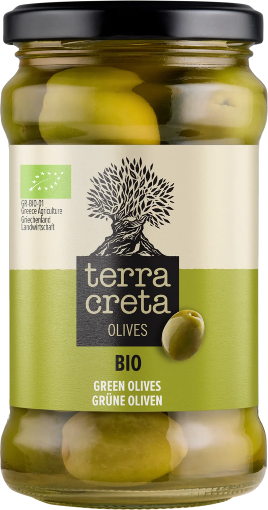 Olives vertes Bio — Face