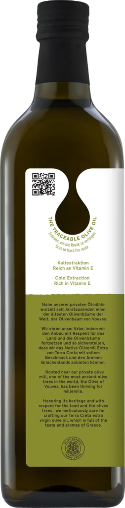 Huile d’olive vierge extra AOP Kolymvari — Côté A