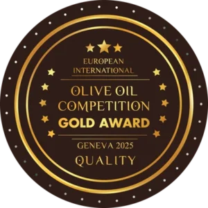 European International Olive Oil Competition Geneva 2025 Gold Award Quality